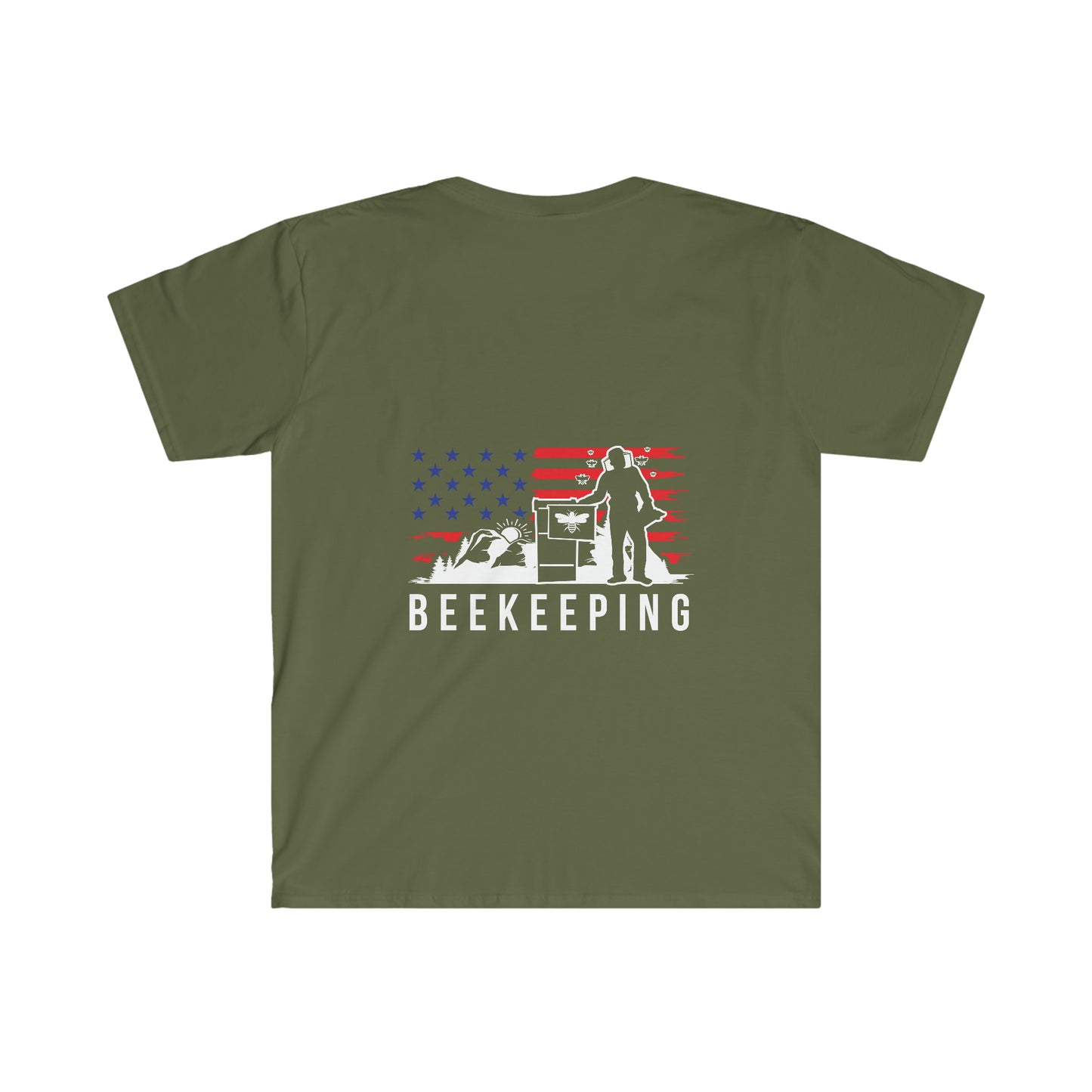 American Beekeeper Unisex Softstyle T-Shirt