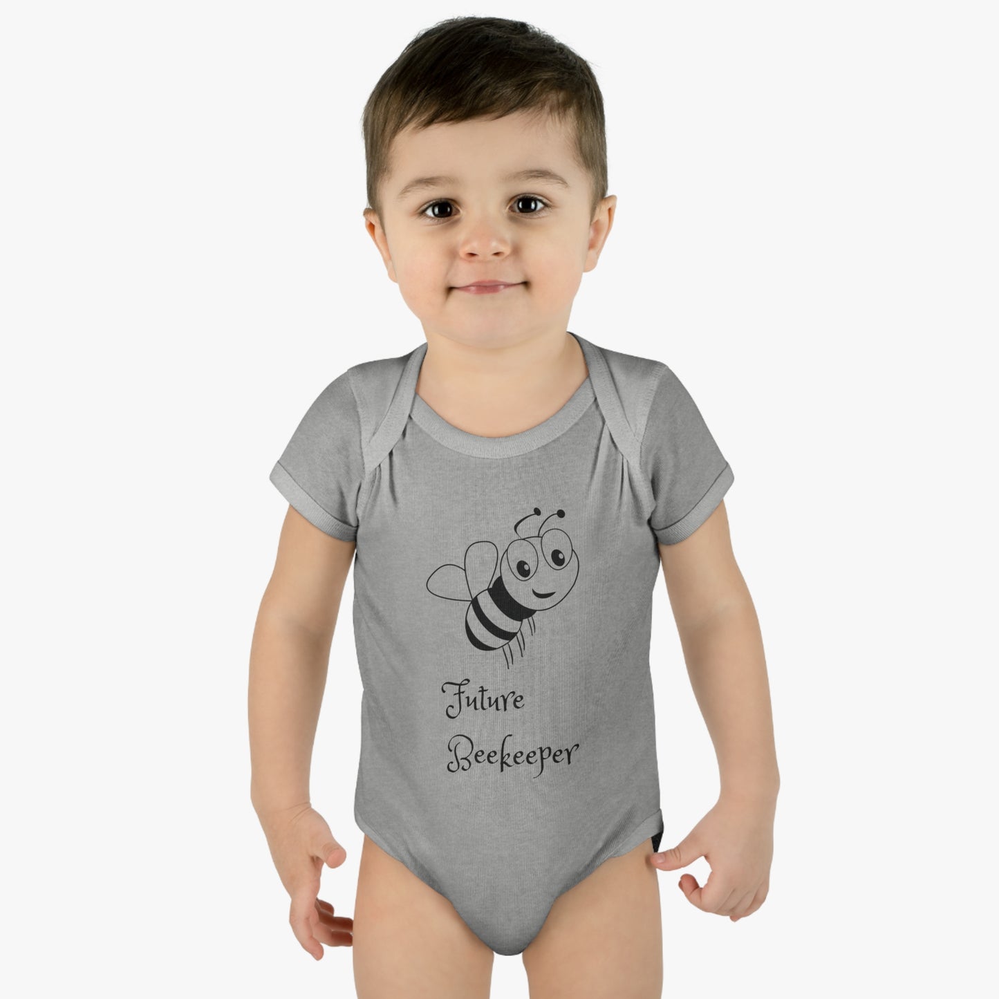 Future Beekeeper Infant Baby Rib Bodysuit