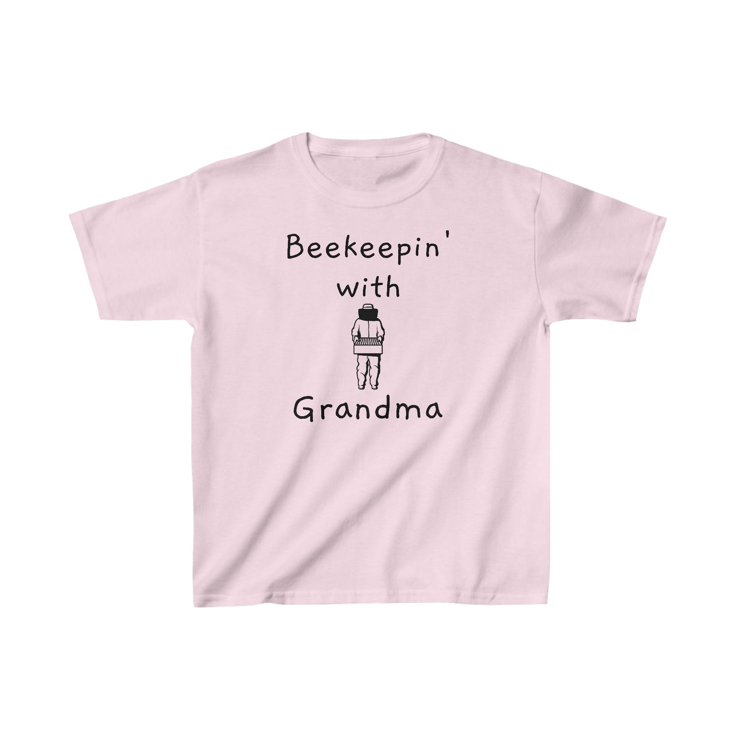 Kids Heavy Cotton™ Tee Beekeepin' with Grandma