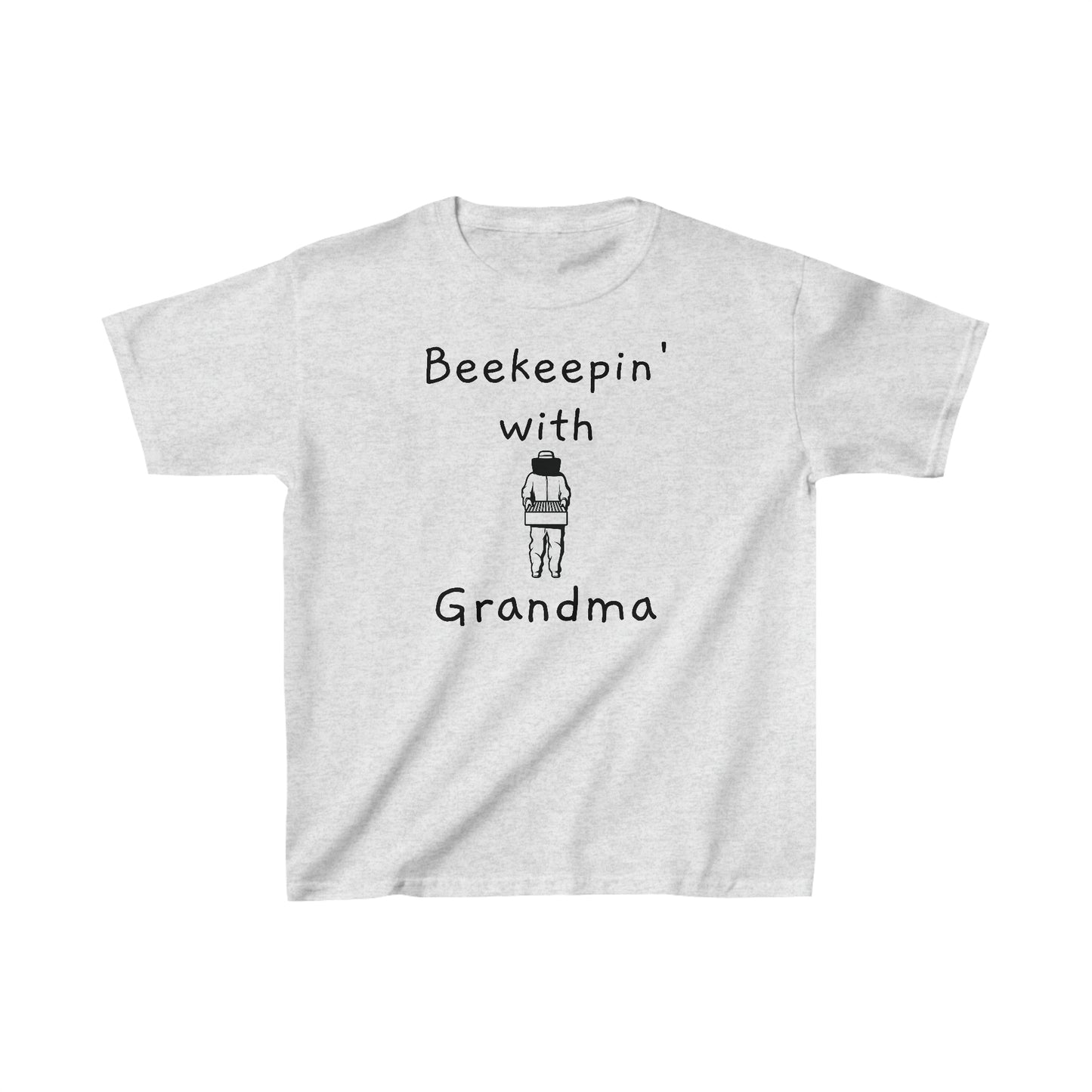 Kids Heavy Cotton™ Tee Beekeepin' with Grandma