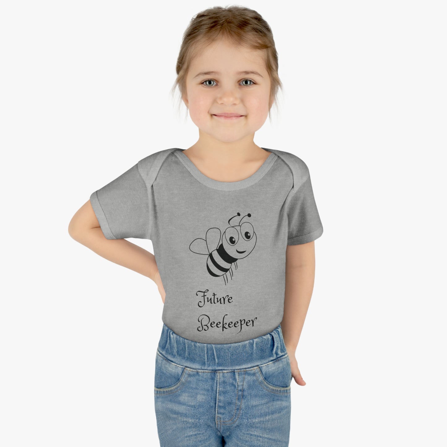 Future Beekeeper Infant Baby Rib Bodysuit