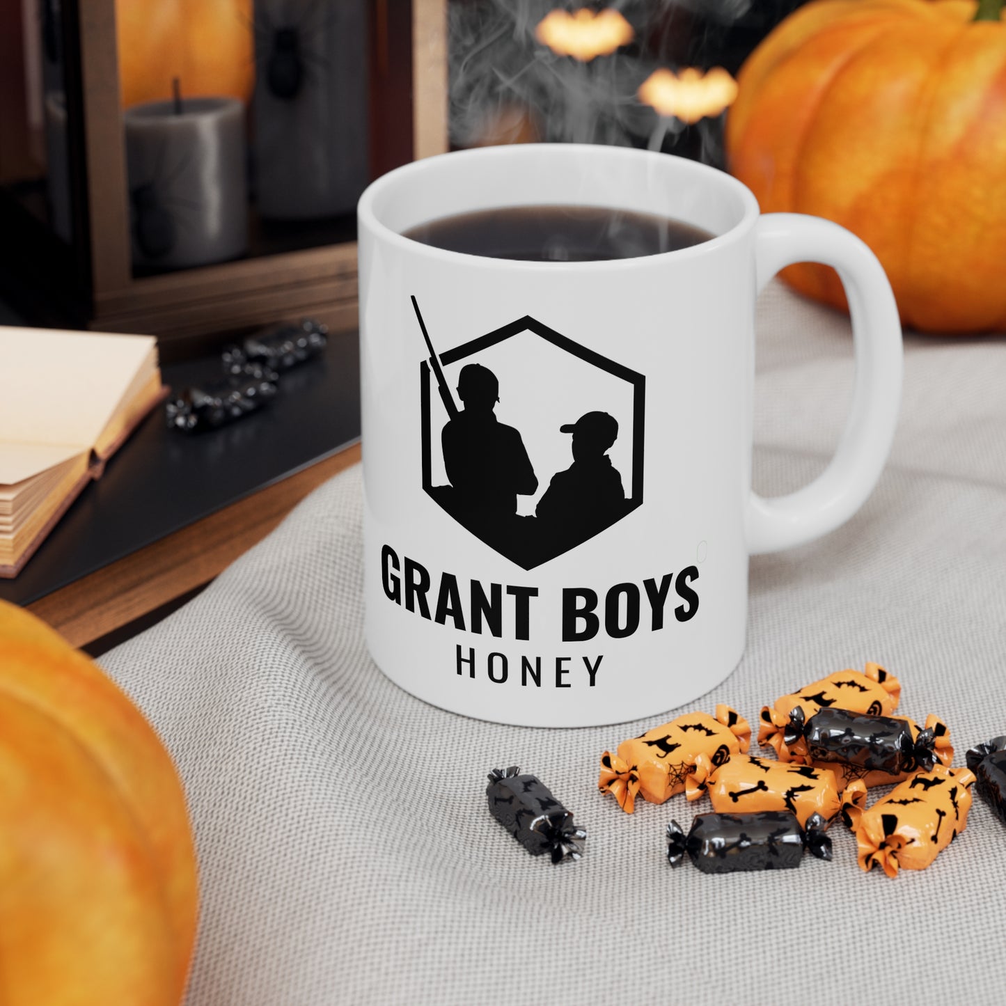 Grant Boys Honey Ceramic Mug 11oz